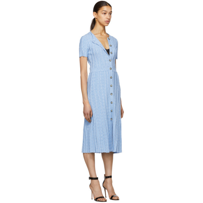 altuzarra blue dress Altuzarra Liza Belted Tiered Gathered Jersey Maxi Dress - Women - Light blue Dresses