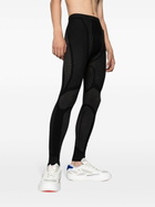 Reebok LTD Black Baselayer Mesh Jacquard Leggings