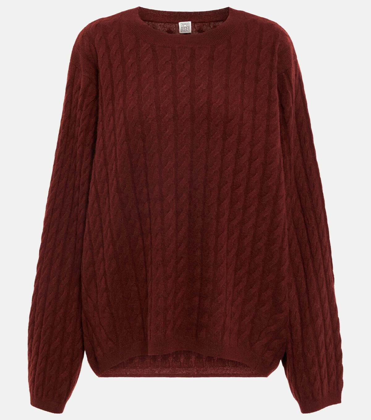 Toteme - Cable-knit cashmere sweater Toteme