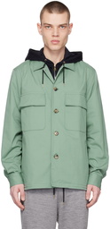 Paul Smith Green Button Shirt