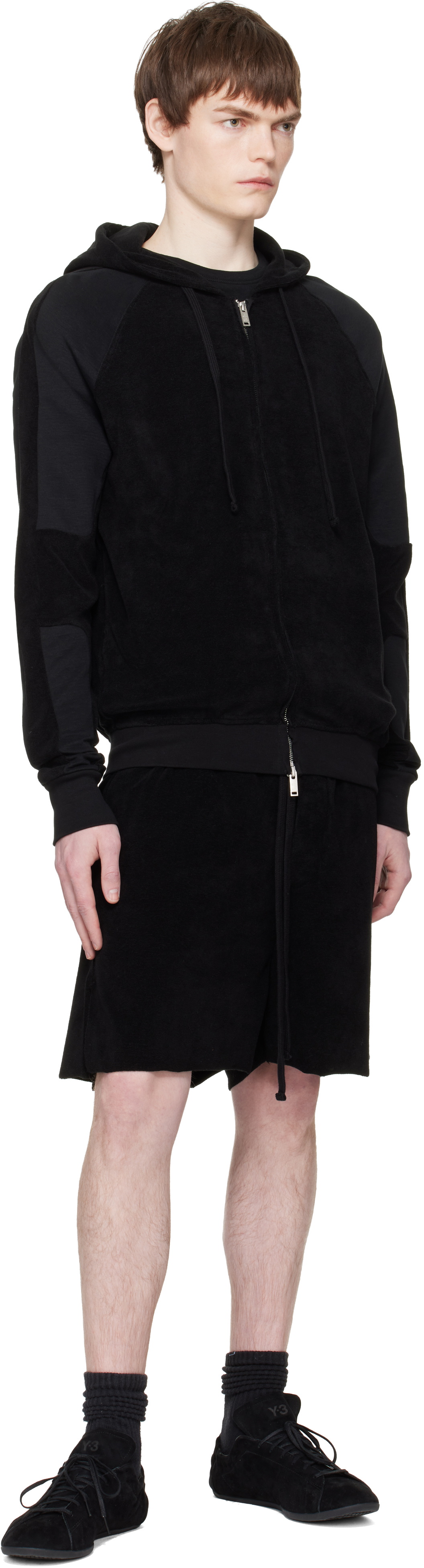 thom/krom Black M SJ 693 Hoodie