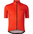 Cafe du Cycliste - Fleurette Polka-Dot Cycling Jersey - Orange