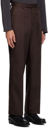 Second/Layer Brown Relaxed Primo Trousers