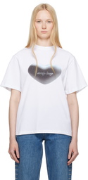 Sandy Liang White Chouchou T-shirt