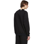 N.Hoolywood Black Cut Sweatshirt