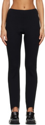 FIDAN NOVRUZOVA Black Inka Stirrup Leggings