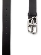 BALENCIAGA - 3.5cm Leather Belt - Black