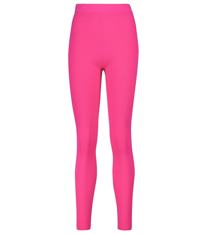 Photo: Jacquemus - Le Legging Arancia knit leggings