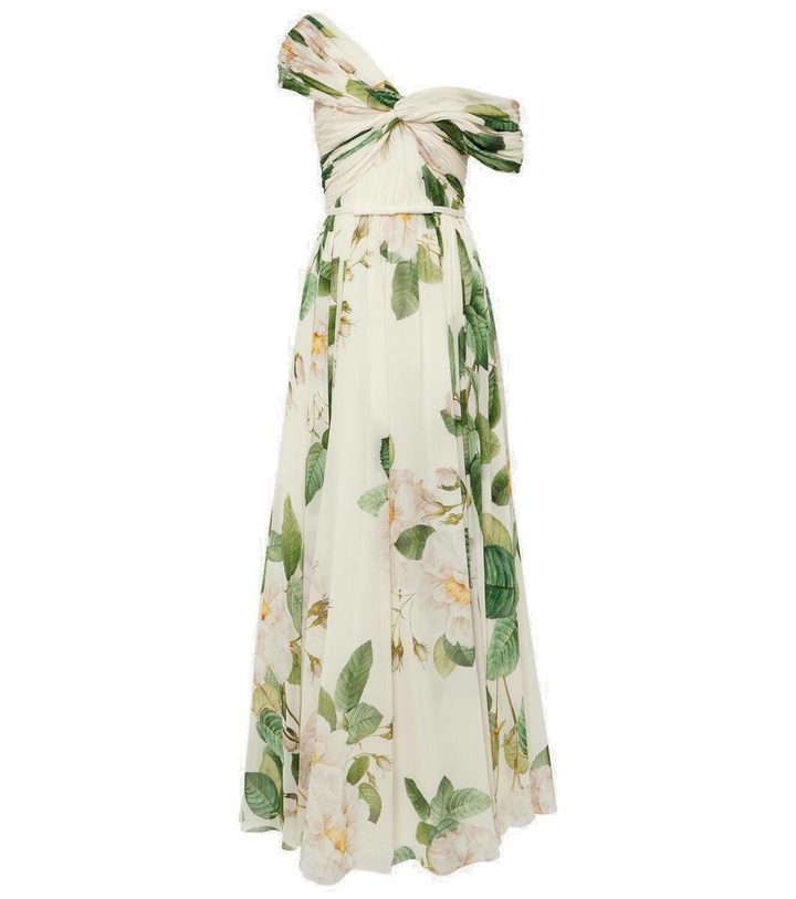 Photo: Giambattista Valli Floral silk georgette gown