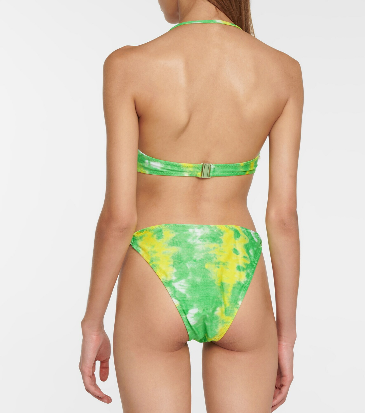 Ganni - Tie-dye bikini bottoms