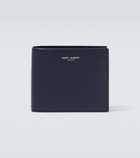 Saint Laurent East West leather wallet