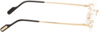 Cartier Gold Signature C Optical Frame Glasses