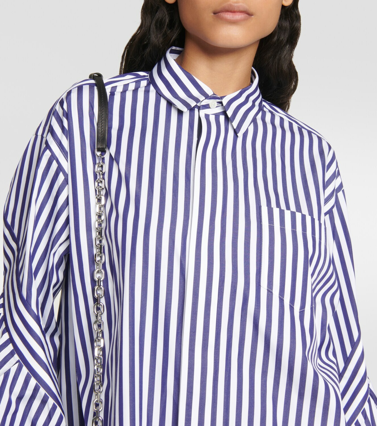 Sacai Cotton poplin shirt dress Sacai