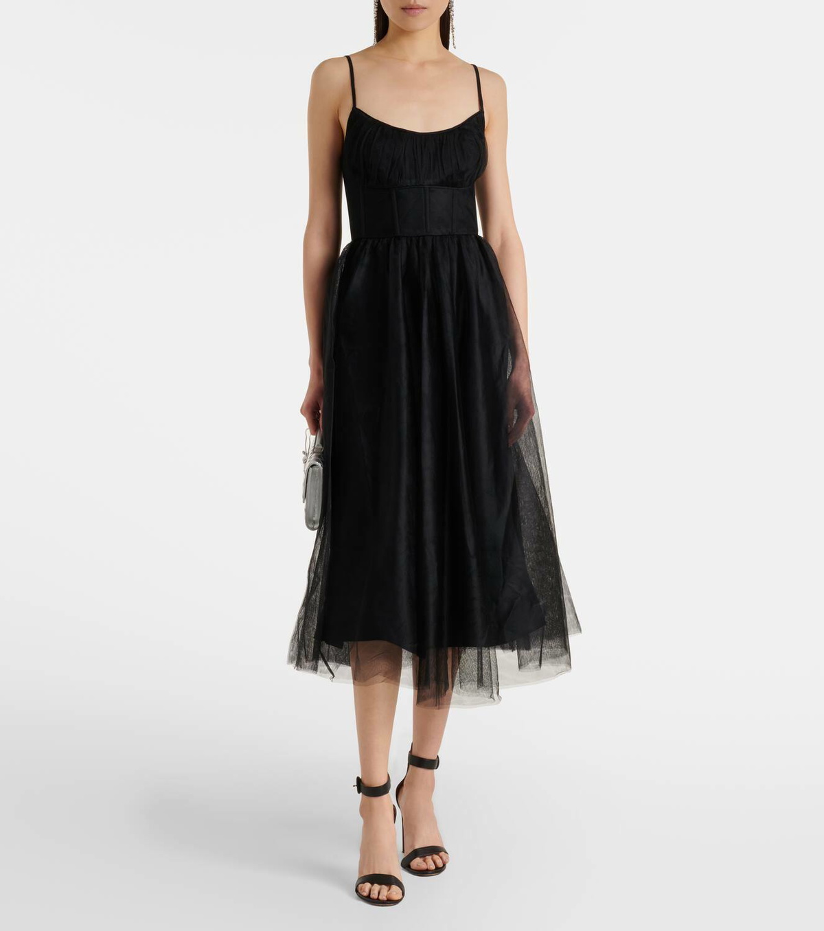 Zimmermann Tulle corset midi dress Zimmermann