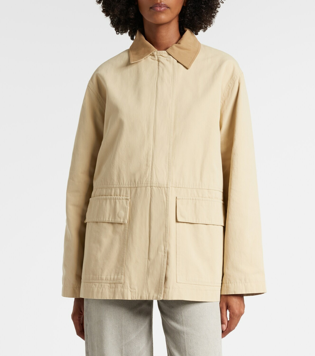 Velvet Rosa cotton gabardine jacket