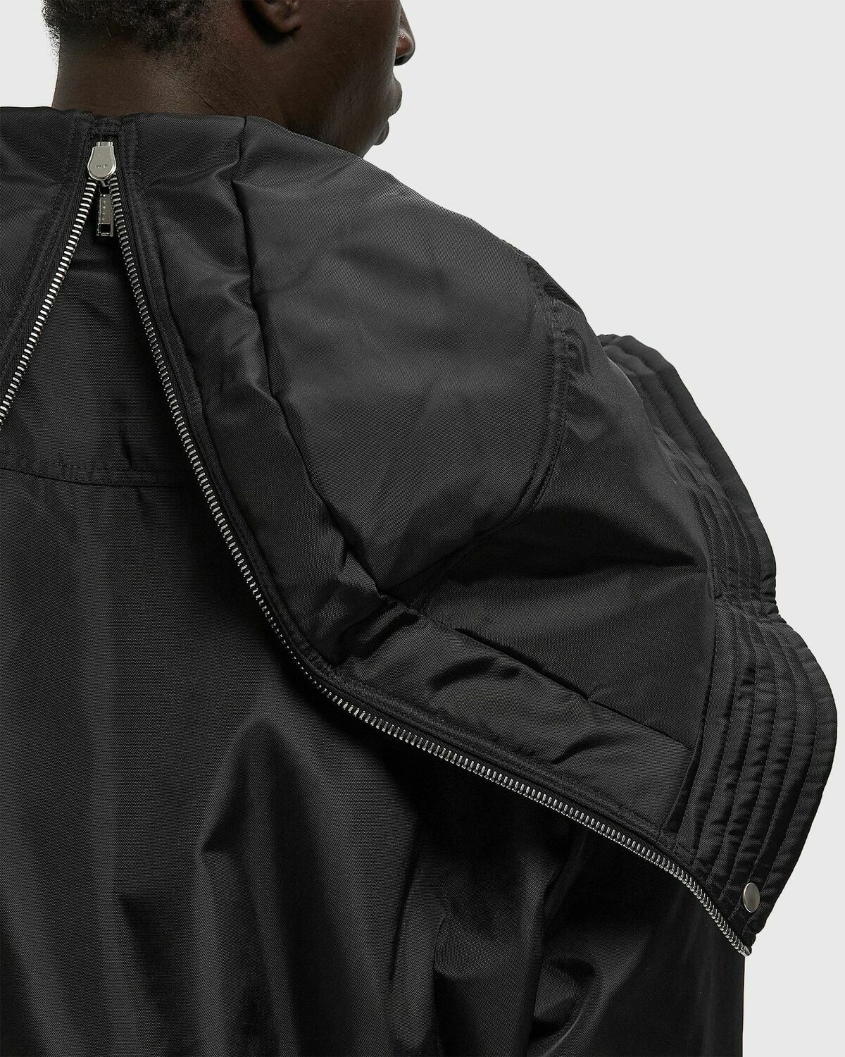 Rick Owens CROPPED ALICE PARKA Black Men