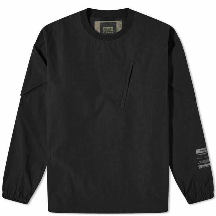 Photo: Poliquant Men's x Wildthings Common Uniform Solotex® Pullover in Black