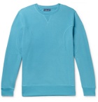 Frescobol Carioca - Leblon Organic Loopback Cotton-Jersey Sweatshirt - Blue