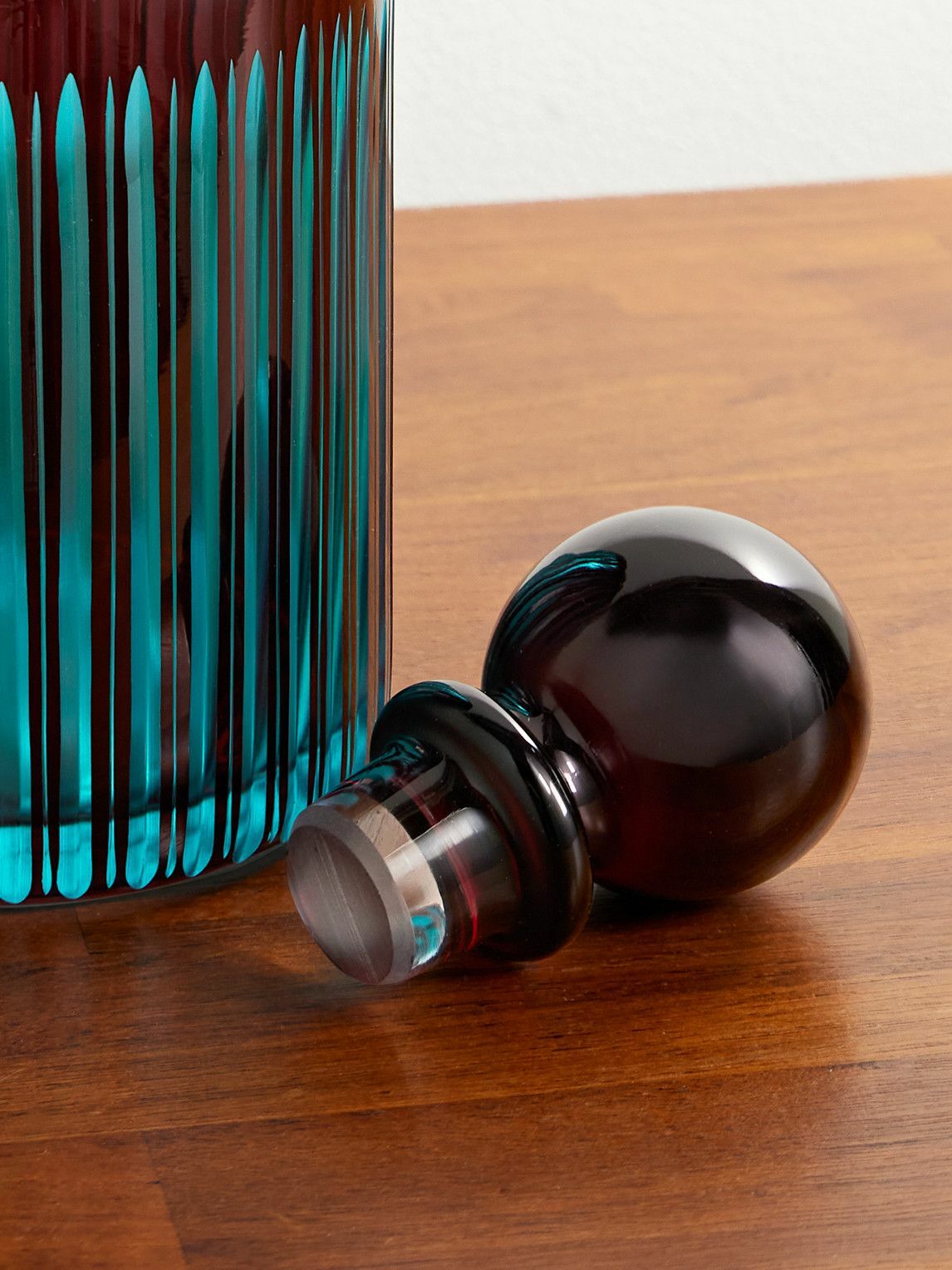 L'Objet - Prism Glass Decanter