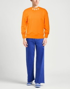 Msgm Mens Sweatshirt in Orange