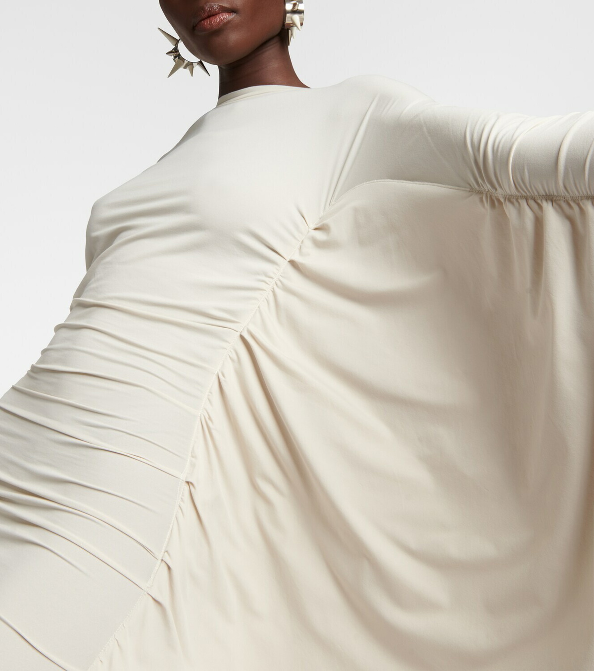 Acne Studios Draped jersey gown