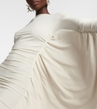 Acne Studios Draped jersey gown