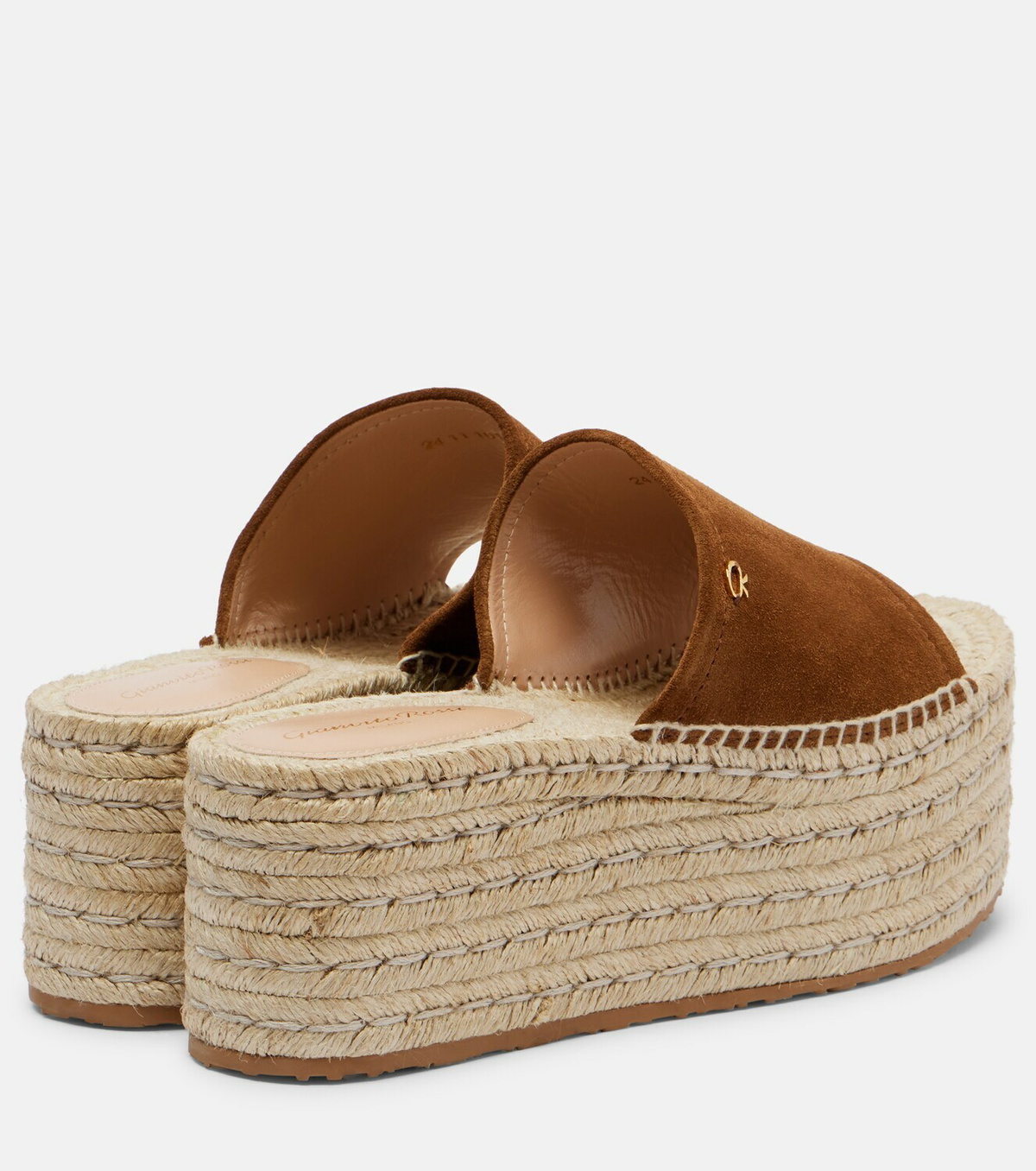 Gianvito Rossi Suede espadrille sandals