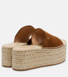 Gianvito Rossi Suede espadrille sandals