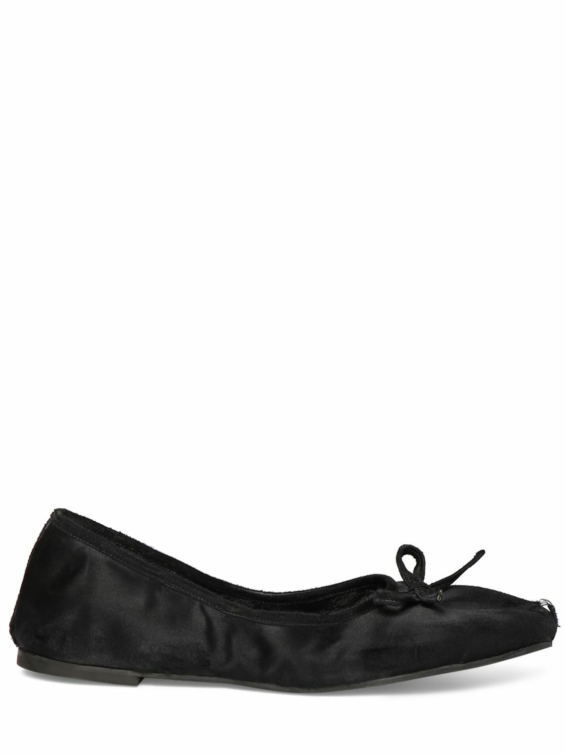 BALENCIAGA - Leopold Satin Ballerina Flats Balenciaga