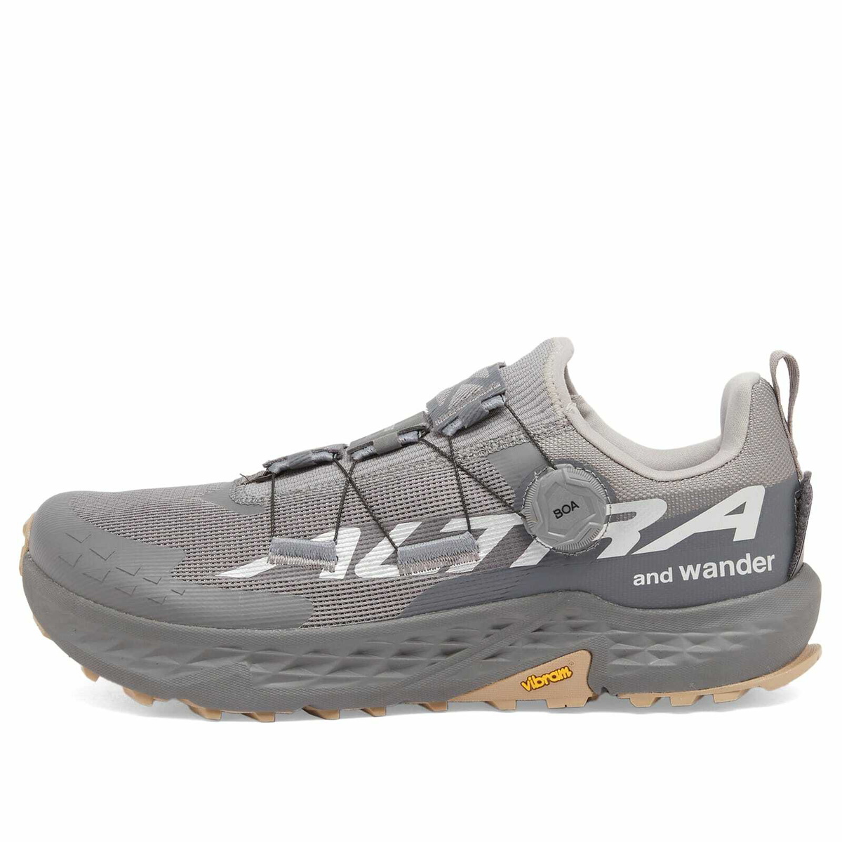 and wander Men's x Altra Timp 5 Boa Sneakers in Grey