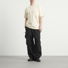 Snow Peak Men's Recycled Cotton T-Shirt in Oatmeal