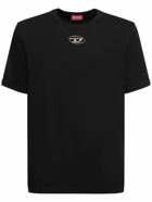 DIESEL - Oval-d Mold Print Cotton Jersey T-shirt