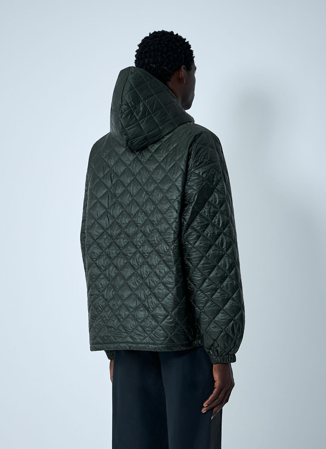 Umbro Quilted Masked Anorak Jacket