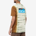 KAVU Men's Klear Above Etch Art T-Shirt in Iron Hills