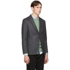 Officine Generale Grey Wool 375 Blazer