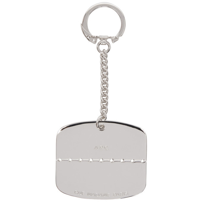 Photo: A.P.C. Silver Dylan Keychain