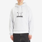 POSTAL Men's Safety Pin Hoodie in Marl Grey