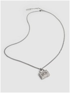 MARC JACOBS The Pavé Tote Crystal Pendant Necklace