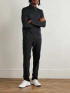 G/FORE - Brushed Tech-Jersey Half-Zip Golf Top - Black