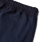Rick Owens - Karloff Cotton-Jersey Drawstring Shorts - Blue