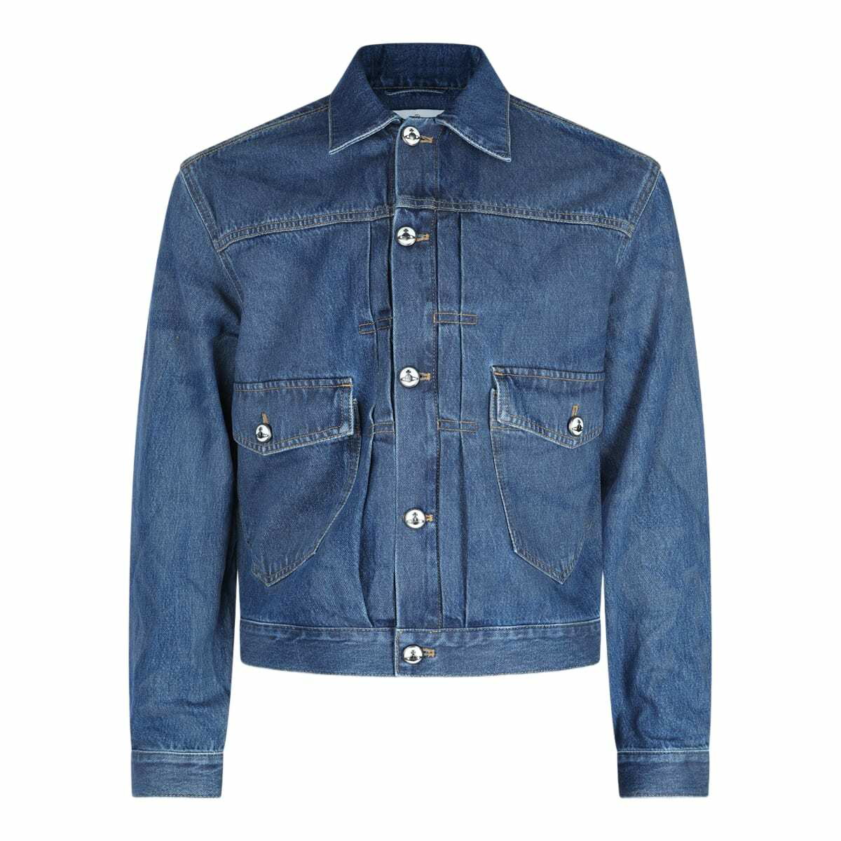 Vivienne Westwood Gray & Beige Alien Track Jacket Vivienne