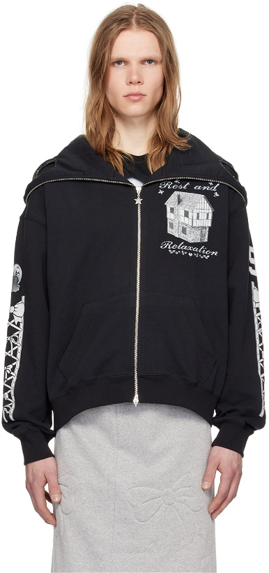 Photo: Ashley Williams Black Dreamless Butterfly Hoodie