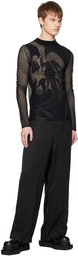 Feng Chen Wang Black Phoenix Turtleneck