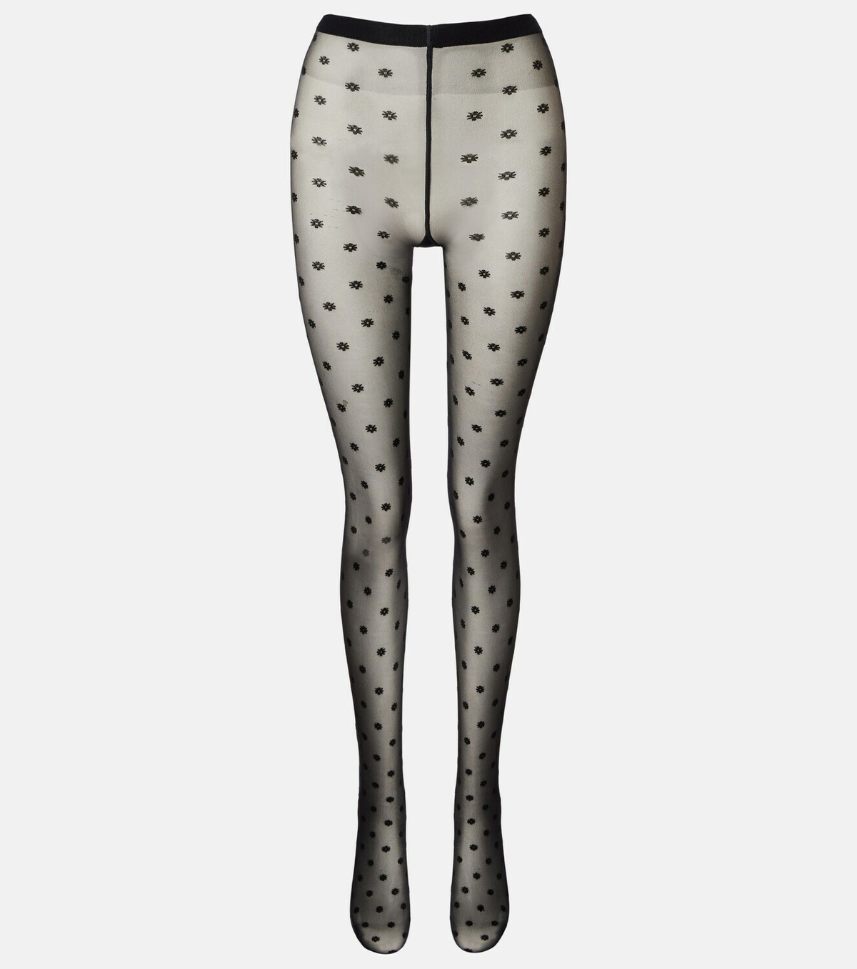 Wolford Daisy floral sheer tights