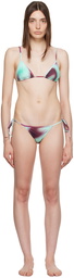 Gimaguas Blue & Burgundy Limmo Bikini