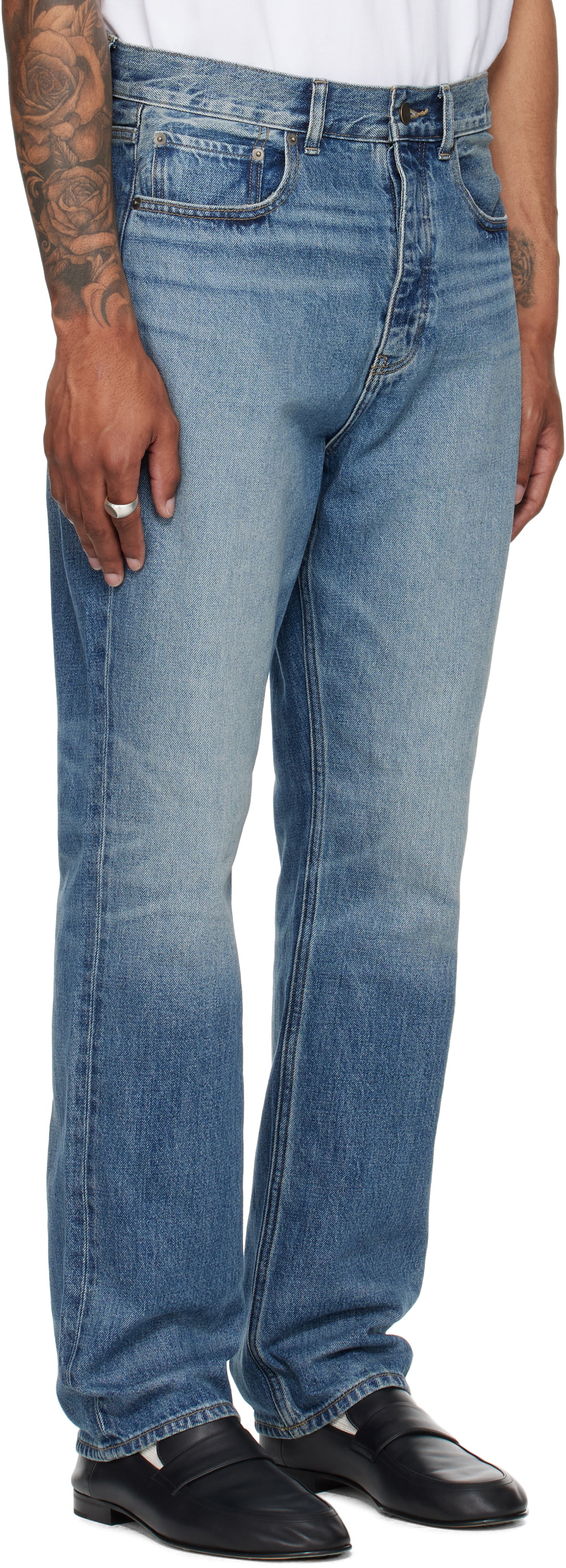 Fear of God ESSENTIALS Blue 5-Pocket Jeans