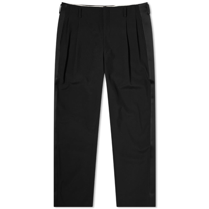 Photo: Comme des Garcons Homme Plus Cropped Satin Stripe Wool Pant