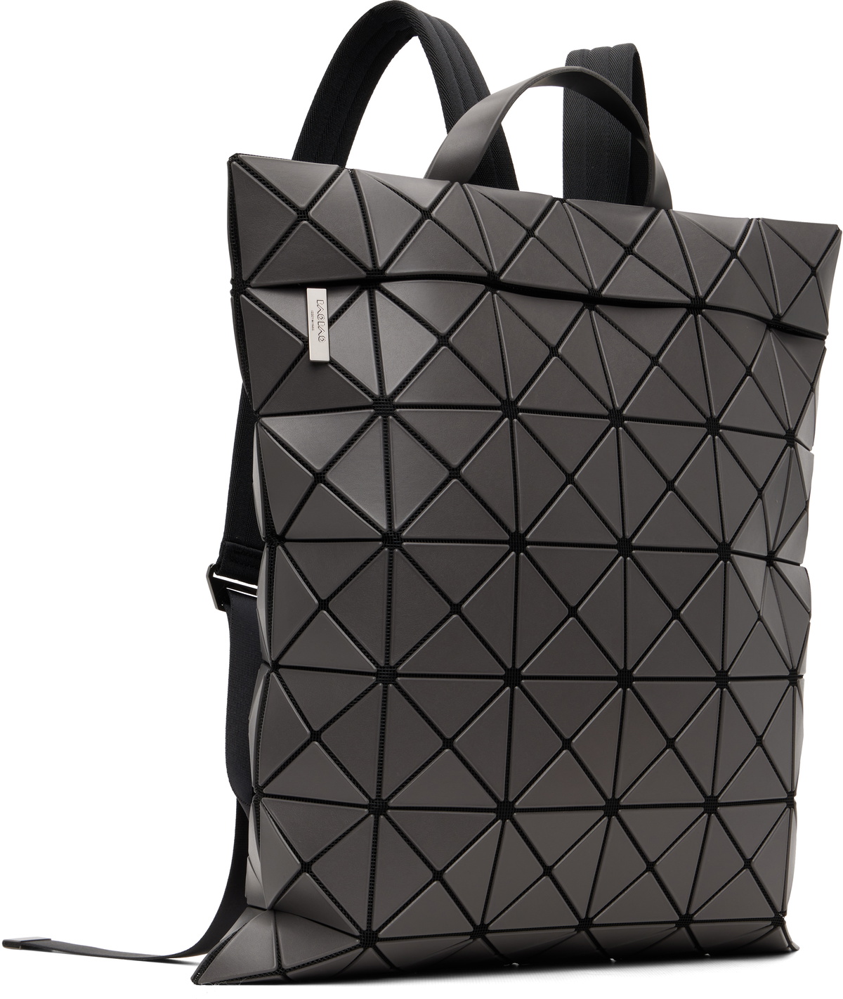 BAO BAO ISSEY MIYAKE Gray Flat Pack Backpack