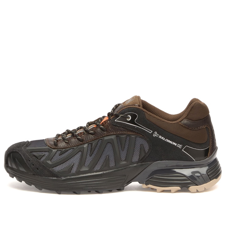Photo: Salomon x Aries XT-Whisper Sneaker in Black/Earth Brown/Asphalt