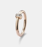 Pomellato Pomellato Together 18kt rose gold ring with diamonds